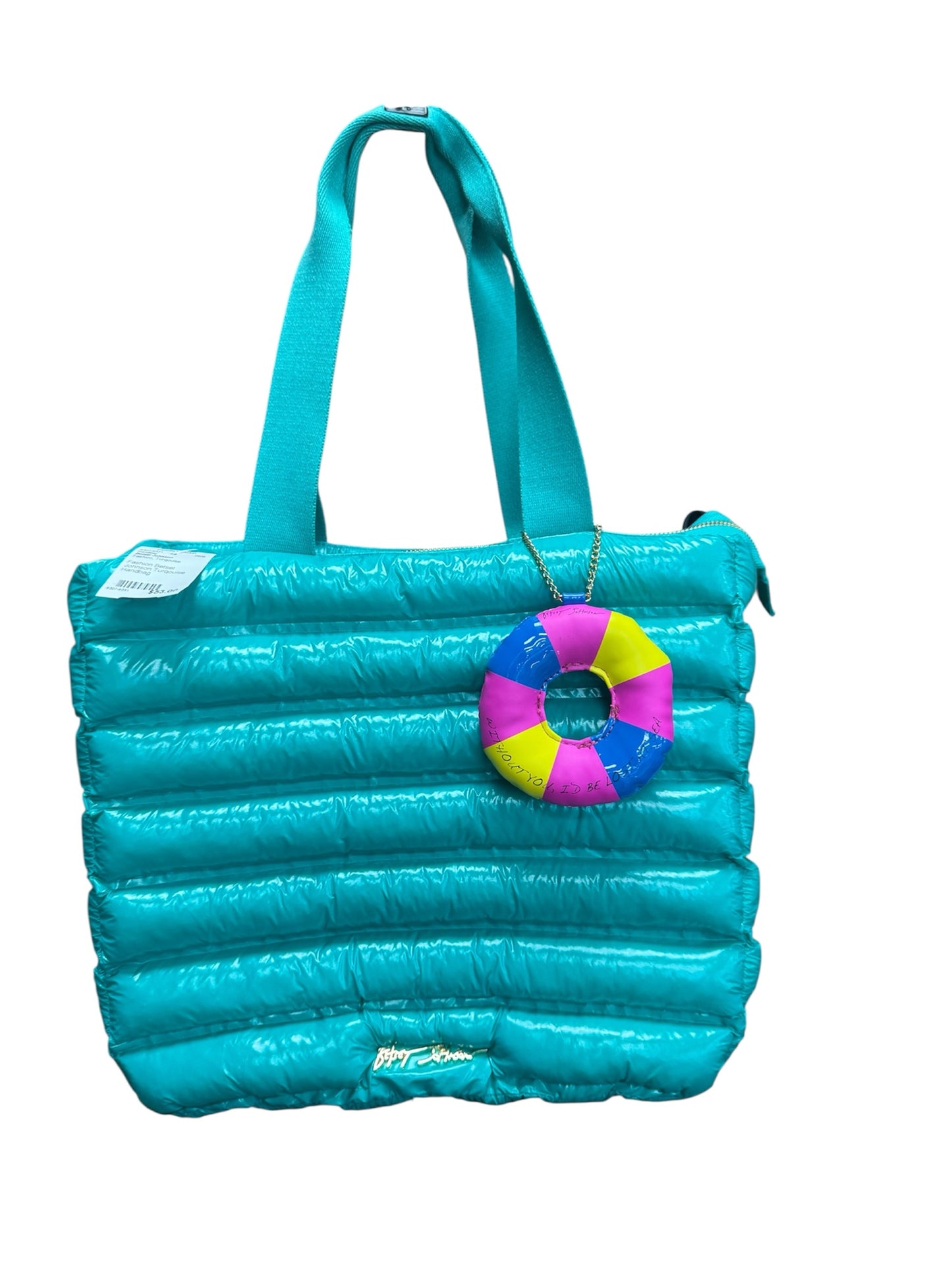 Fashion Betsey Johnson Turqouise Handbag