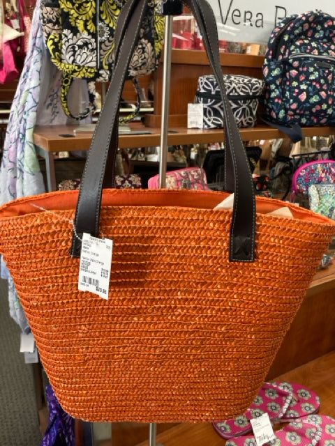 Fashion Matrix Orange Handbag