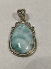 Load image into Gallery viewer, TASO Larimar Sterling Silver Pendant