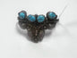 Angela Lee Sterling Turquoise Cuff