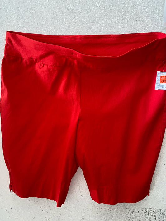 Red Ruby Rd. Shorts Women's Size 24