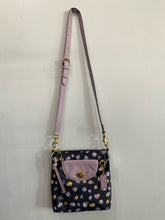 Load image into Gallery viewer, Designer Navy Floral Coach Crossbody