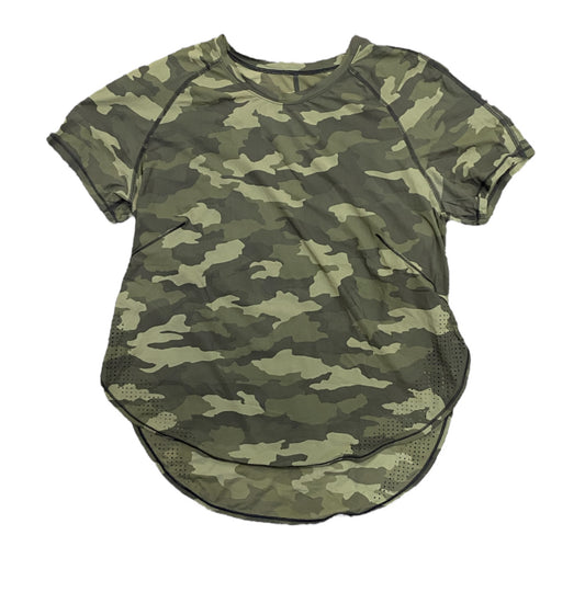 camo Lululemon BOUTIQUE Short Sleeve Shirt Women's