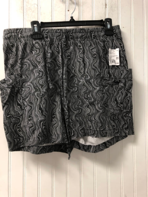 Gray/Black Royalty for Me Shorts Women's