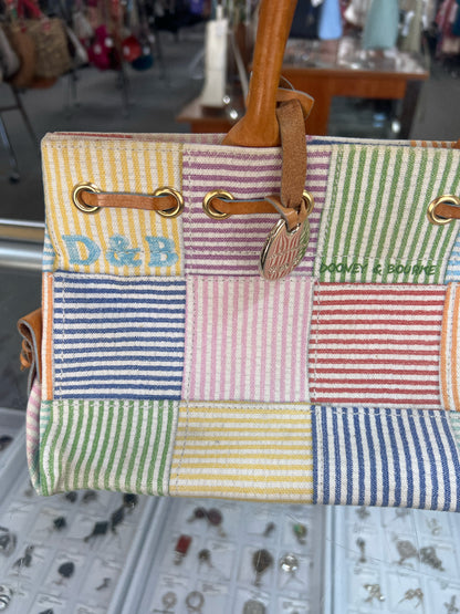 Designer Dooney & Bourke Multi Color Handbag