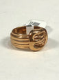 Bronze Jewelry Ring Size 5.5 Buckle