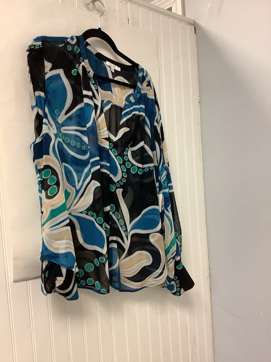 Multi-Color Chico's Long Sleeve Shirt Women's