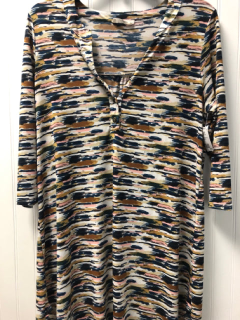 Multi-Color Peach Love Dress Women's