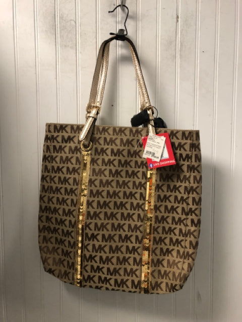Designer NEW Michael Kors beige Handbag