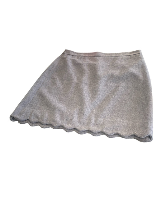Gray & Beige Loft Skirt Women's