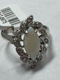 14kw Opal Diamond Ring