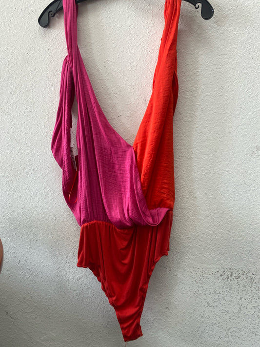 Pink & Purple Vestique NEW Bodysuit Women's