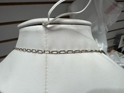 Vintage Native American Sterling Silver 4 Strand Heavy 28-32" Turquoise Necklace