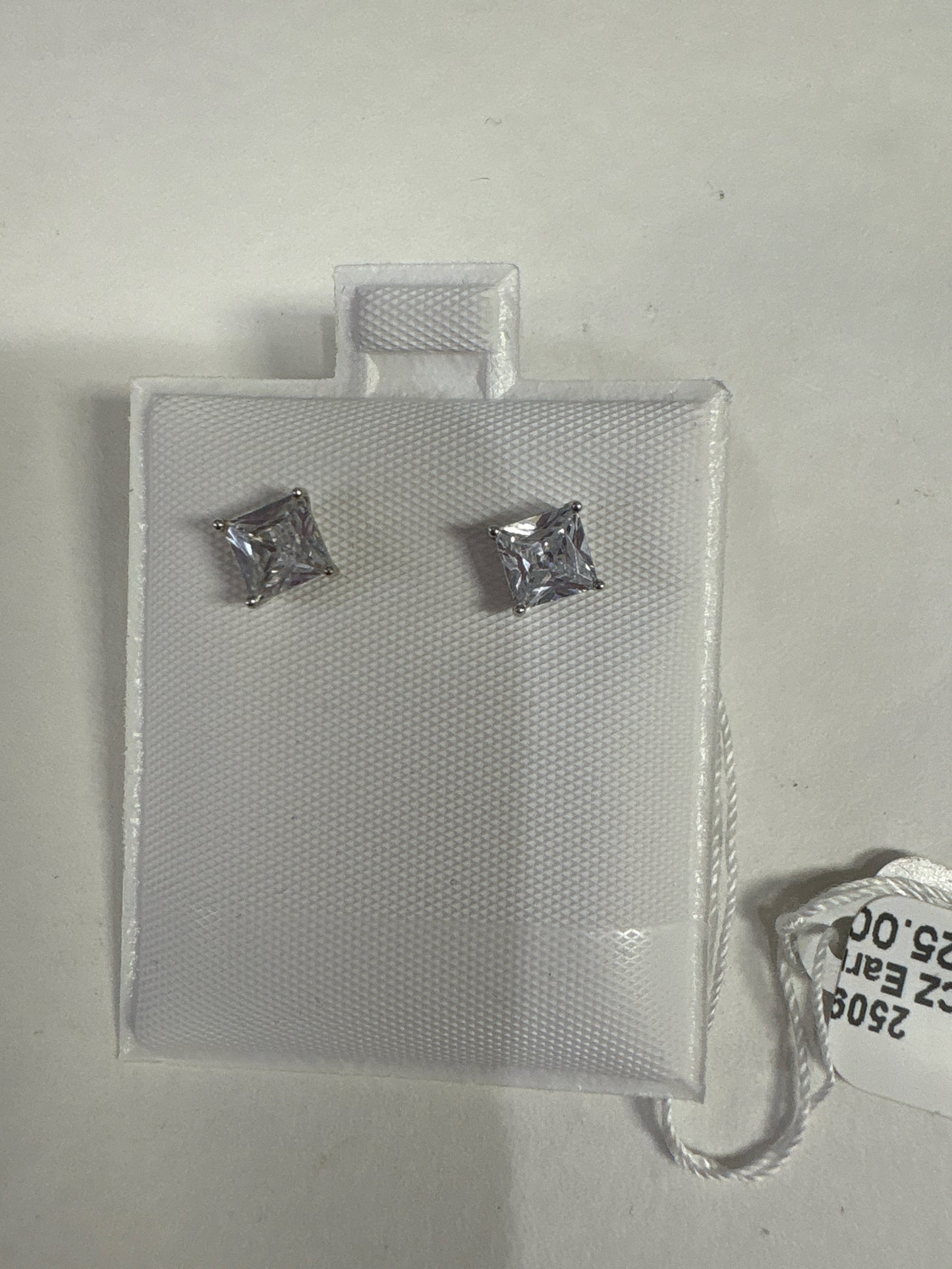 Sterling Silver CZ Earrings