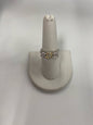 CZ Flower Ring Sz.8.25