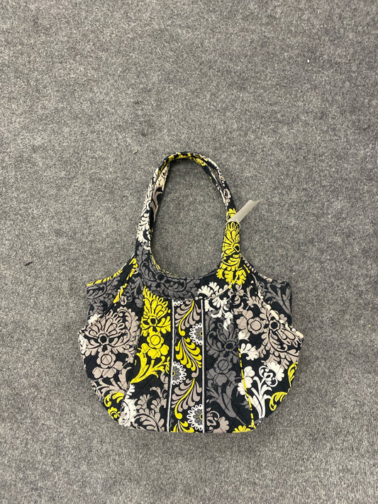 Fashion Vera Bradley Black/Gray/Green Handbag