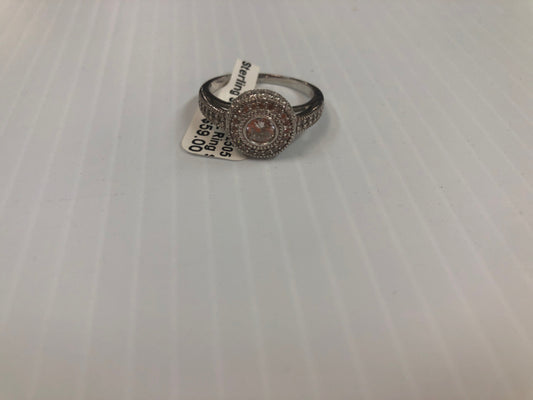 Sterling Silver CZ Ring Size 8.75