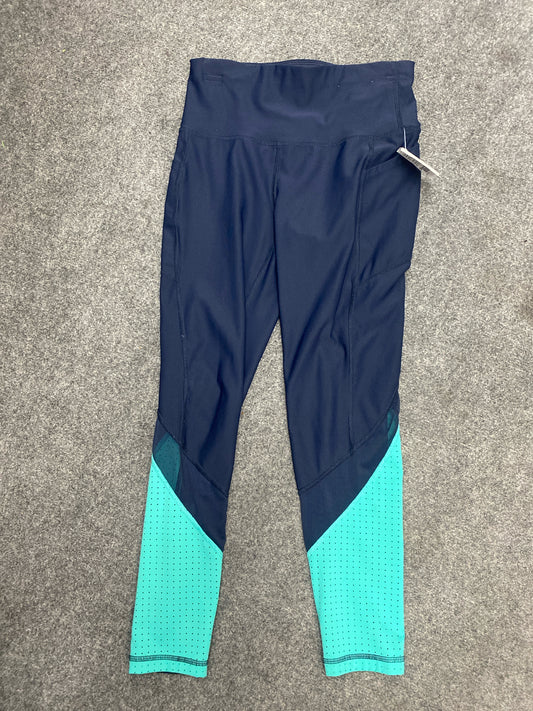 Navy/Turquoise Xersion Leggings ACTIVE Women's
