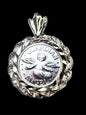 Sterling Silver Pendant Guardian Angel
