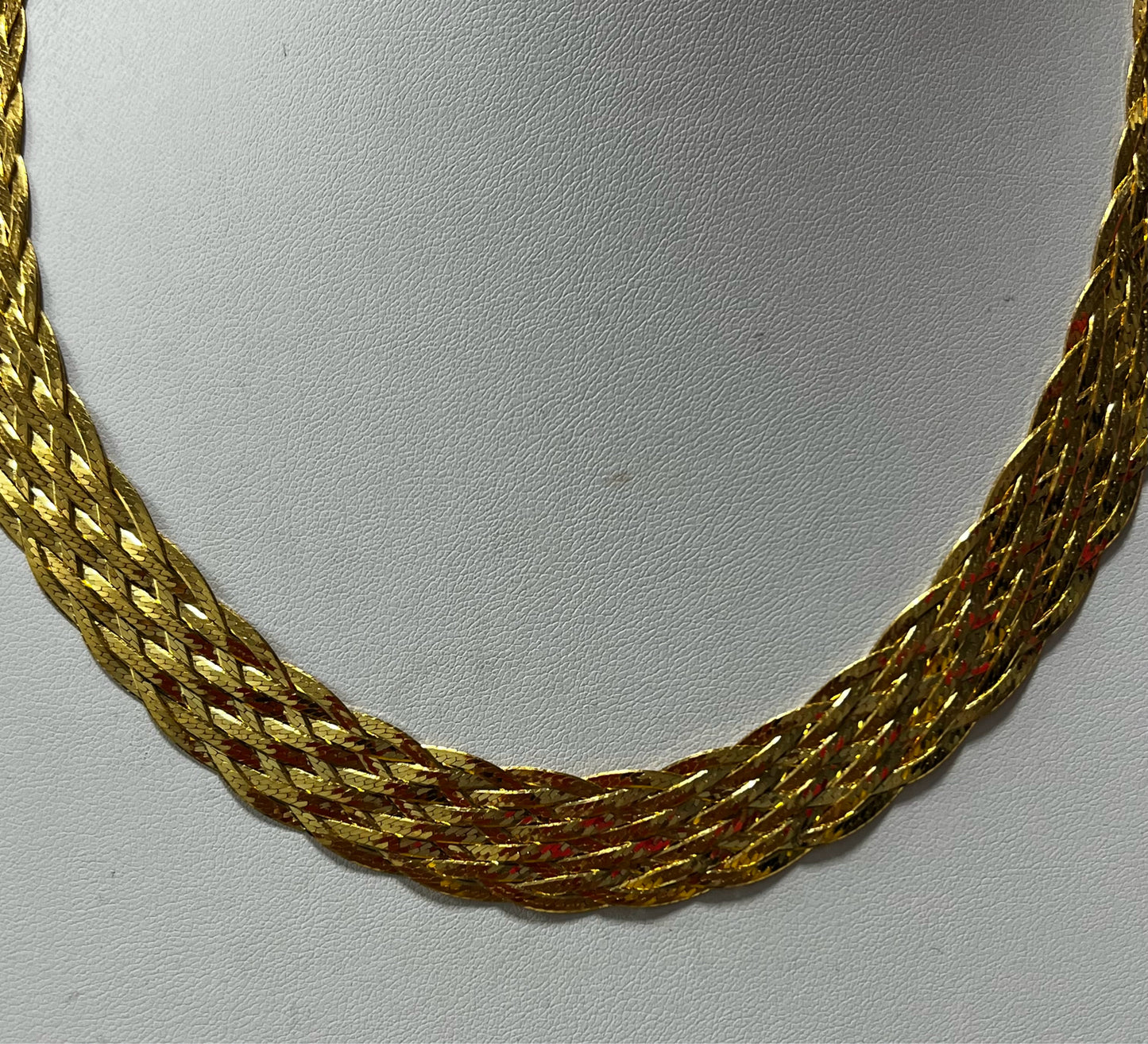 20" Gold Over Sterling Necklace New JTV
