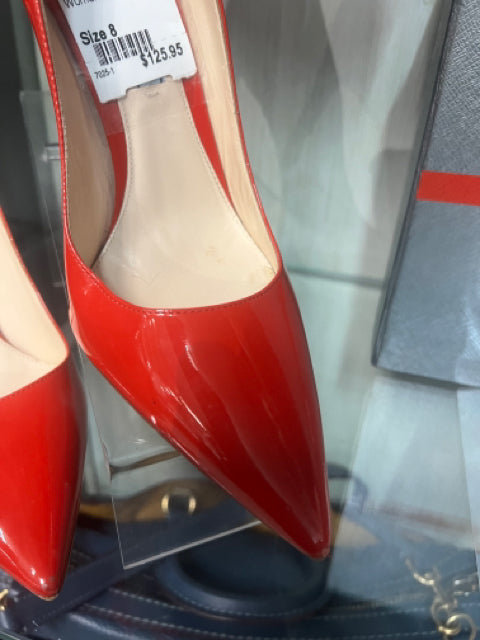 Red Prada Heels Women's