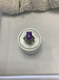 Sterling Silver Lavender Jade Ring Size 9