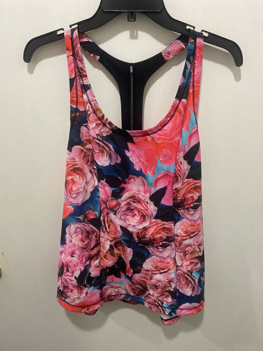 Pink & Blue Floral Lululemon BOUTIQUE Sleeveless Women's