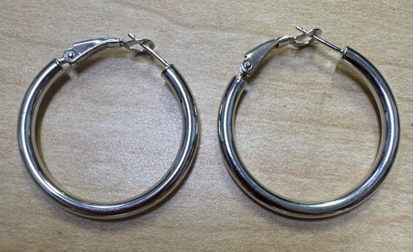 Sterling Silver Hoop Earrings