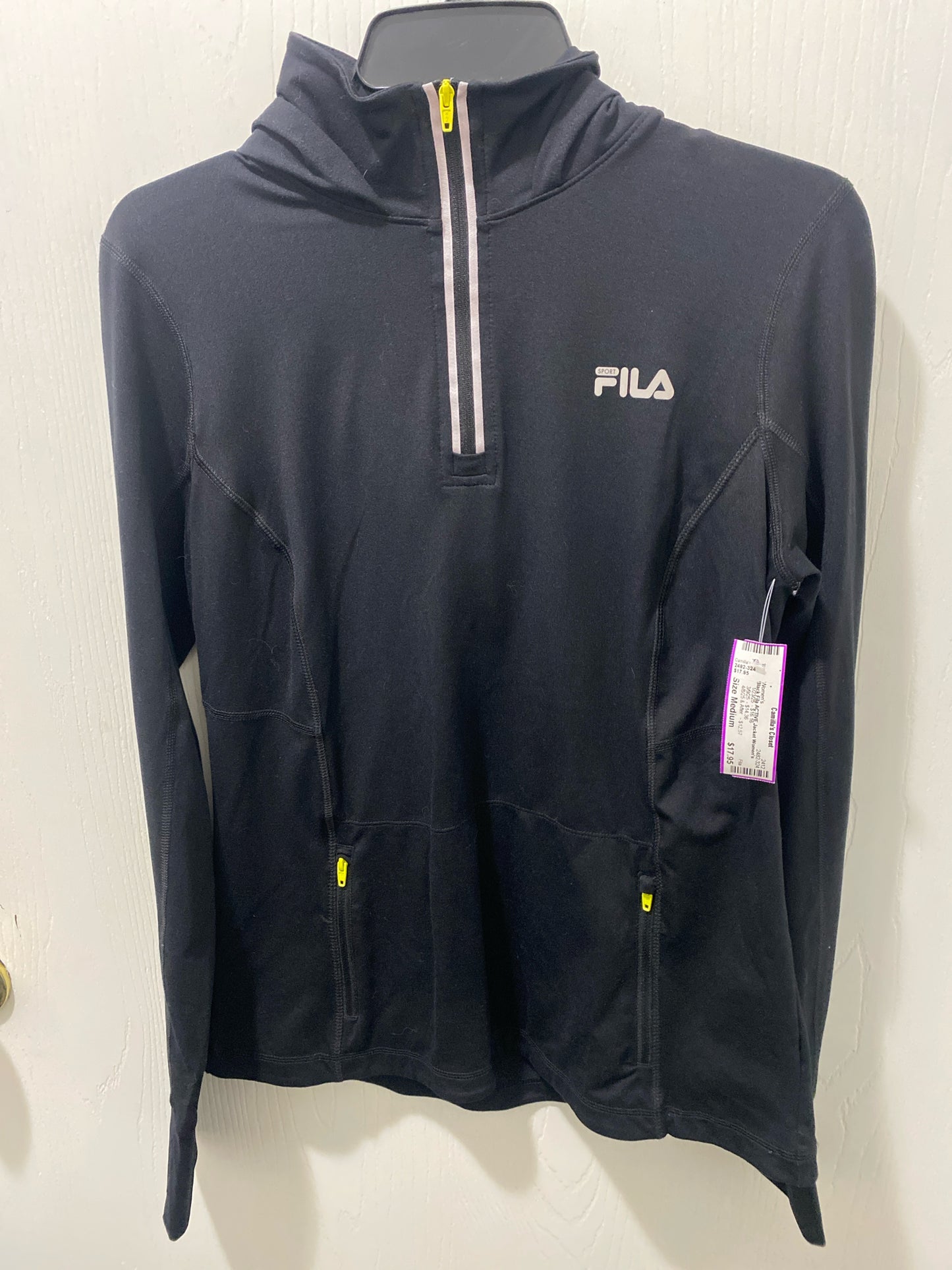 Black Fila ACTIVE Jacket Women's