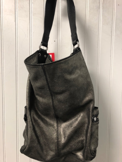 Fashion TANO Gunmetal Handbag