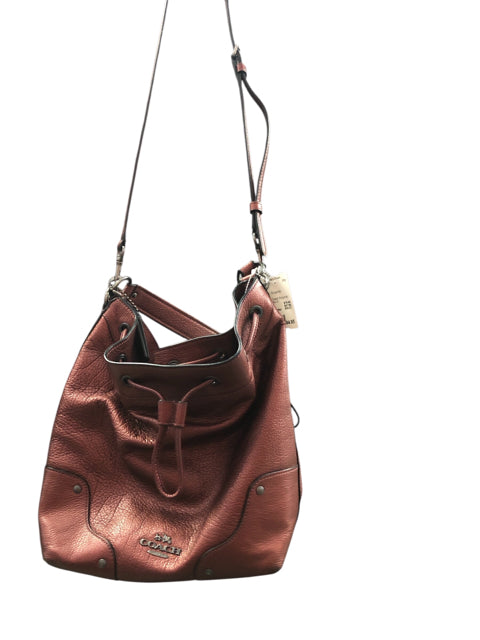 Designer Coach Burgundy Handbag