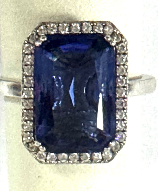 Kiera Sterling Silver Ring Size 9