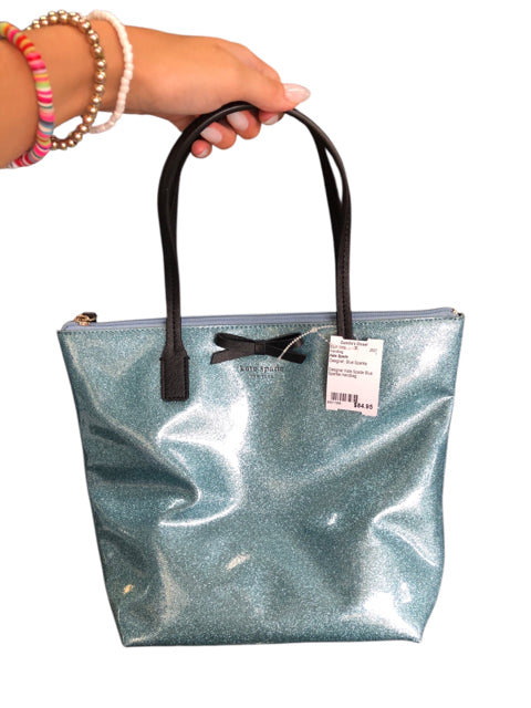 Designer Kate Spade Blue Sparkle Handbag