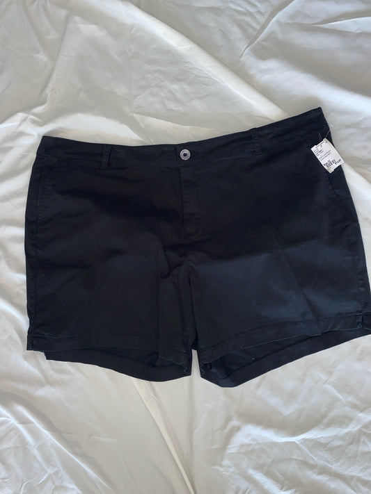 Black Lane Bryant Shorts Women's