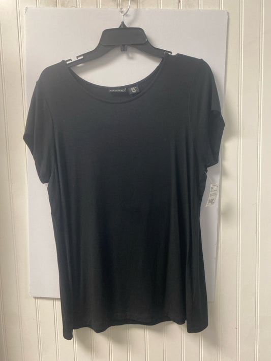 Black Tahari Short Sleeve Shirt Women's