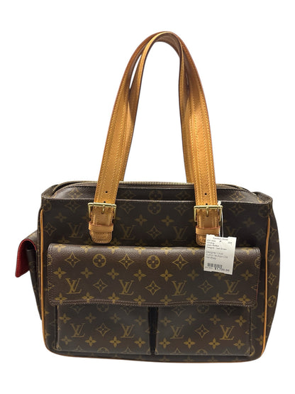 Designer Louis Vuitton Dark Brown Handbag