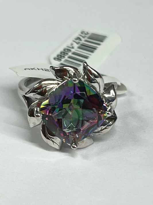 Sterling Silver Mystic Topaz Ring New w/ Tags Size 9 JTV