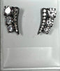 Sterling Silver CZ Earrings New JTV