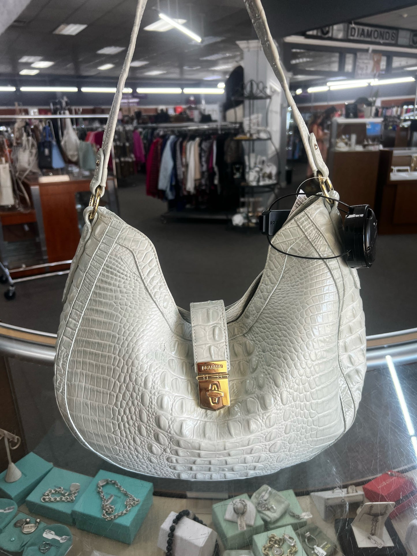 Designer Brahmin Mint Green Handbag