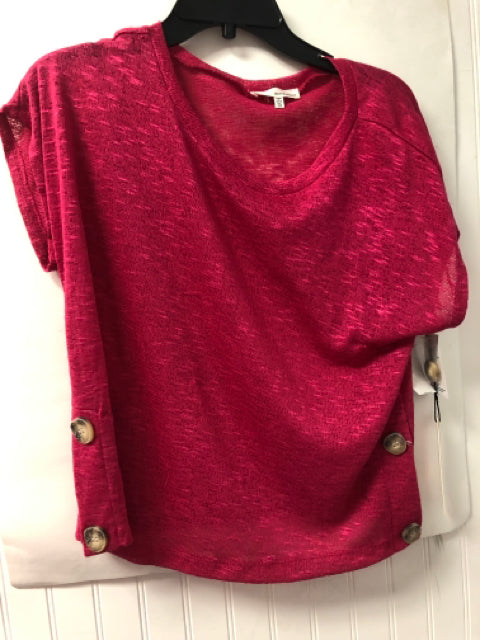 Pink June & Hudson NEW Short Sleeve Shirt Women's