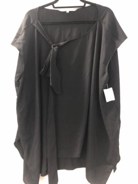 Black Rachel Roy Short Sleeve Shirt Women's