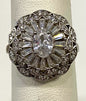 Sterling Silver CZ Ring Size 7