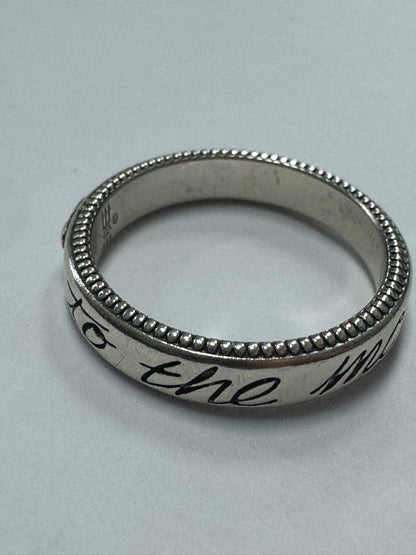 James Avery To The Moon And Back Ring 925 Sterling Silver Size 9 Band