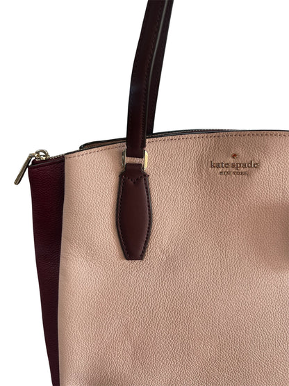 Designer NEW Kate Spade Pink/Burgundy Handbag