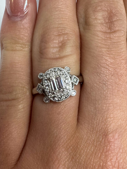 Platinum Diamond Ring