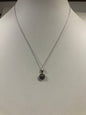Sterling Silver Necklace Diamond