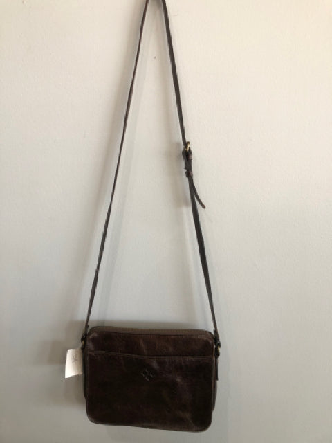 Designer Patricia Nash Brown/Animal Print Crossbody