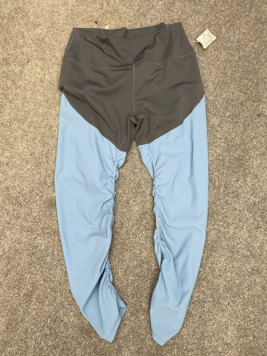 Grey & Blue Zyia Active Leggings ACTIVE Women's