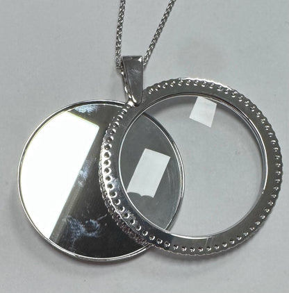 lux vue magnifying glass pendant