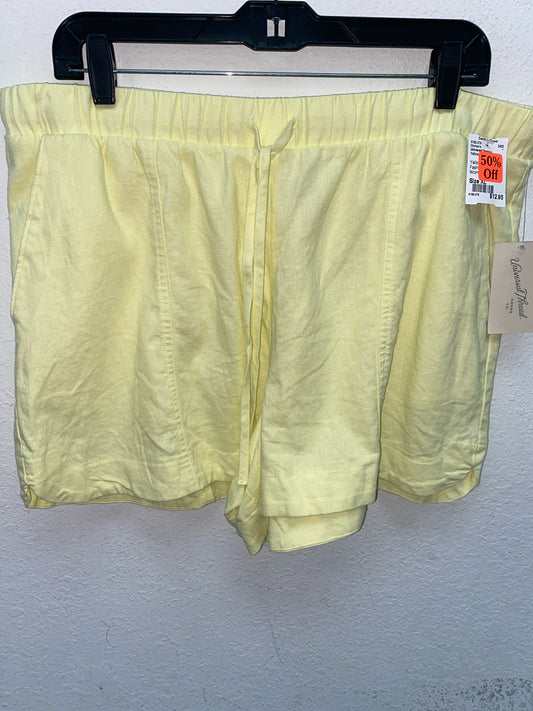 Yellow Universal Fashion Shorts NEW Women's